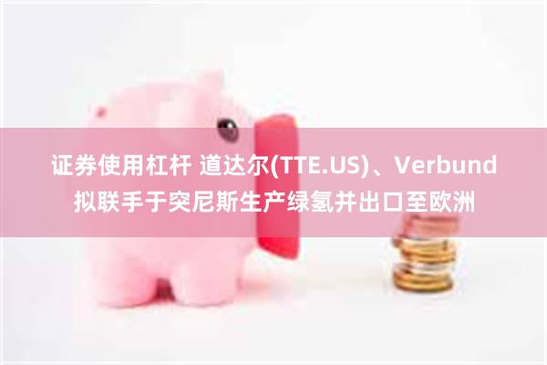 证券使用杠杆 道达尔(TTE.US)、Verbund拟联手于突尼斯生产绿氢并出口至欧洲