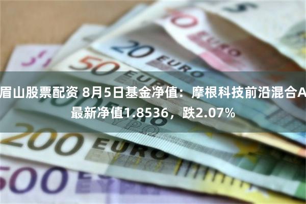 眉山股票配资 8月5日基金净值：摩根科技前沿混合A最新净值1.8536，跌2.07%