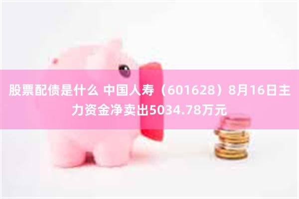 股票配债是什么 中国人寿（601628）8月16日主力资金净卖出5034.78万元