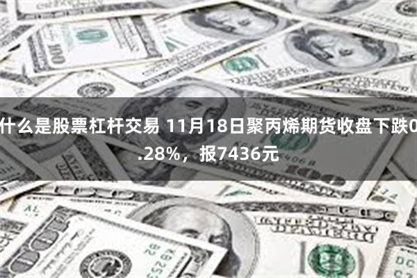 什么是股票杠杆交易 11月18日聚丙烯期货收盘下跌0.28%，报7436元